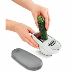 Préparation Culinaire<Gifi Râpe Metaltex avec couvercle et 3 lâmes interchangeables