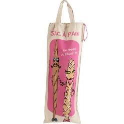 Rangement De Cuisine<Gifi Sac à pain humoristique en coton