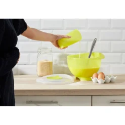 Gifi Saladier avec couvercle et verre doseur| Vaisselle Et Accessoires De Table