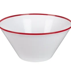 Vaisselle Et Accessoires De Table<Gifi Saladier blanc bord coloré