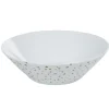 Gifi Saladier blanc pois doré| Vaisselle Et Accessoires De Table