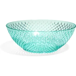 Gifi Saladier en plastique bleu effet martelé| Vaisselle Et Accessoires De Table