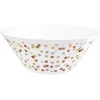 Gifi Saladier en plastique décor pois multicolore| Vaisselle Et Accessoires De Table