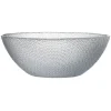 Gifi Saladier en verre design relief transparent x2| Vaisselle Et Accessoires De Table