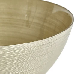 Vaisselle Et Accessoires De Table<Gifi Saladier en verre doré Ø30xH10cm
