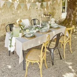 Vaisselle Et Accessoires De Table<Gifi Saladier en verre strié transparent avec pied Ø26xH11,3cm
