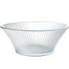 Vaisselle Et Accessoires De Table<Gifi Saladier en verre strié vert Ø22xH8,8cm
