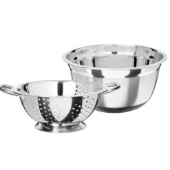 Préparation Culinaire<Gifi Saladier et passoire en inox