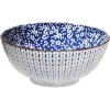 Vaisselle Et Accessoires De Table<Gifi Saladier motif fleuri bleu et blanc