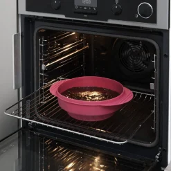 Cuisson<Gifi Saladier moule silicone rétractable 2 en 1