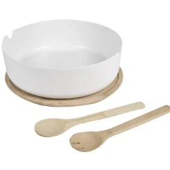 Gifi Saladier plastique et couverts| Vaisselle Et Accessoires De Table