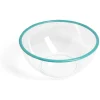Vaisselle Et Accessoires De Table<Gifi Saladier plastique transparent bordure colorée Ø28xH12cm - 3 coloris