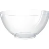 Gifi Saladier rond en plastique transparent| Vaisselle Et Accessoires De Table