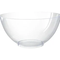 Gifi Saladier rond en plastique transparent| Vaisselle Et Accessoires De Table