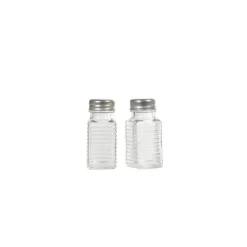 Gifi Salière poivrière transparentes| Vaisselle Et Accessoires De Table