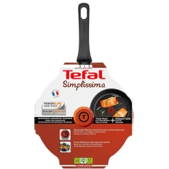 Cuisson<Gifi Sauteuse Tefal Simplissima noire ø 24 cm