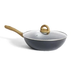 Cuisson<Gifi Sauteuse tous feux dont induction avec couvercle Ø28cm