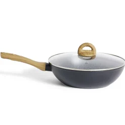 Cuisson<Gifi Sauteuse tous feux dont induction avec couvercle Ø28cm