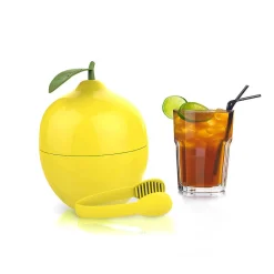 Vaisselle Et Accessoires De Table<Gifi Seau à glacons forme citron jaune avec pince