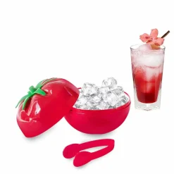 Vaisselle Et Accessoires De Table<Gifi Seau à glacons forme tomate rouge avec pince