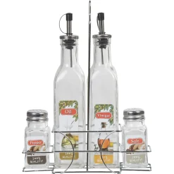 Gifi Service à condiments 4 pièces| Vaisselle Et Accessoires De Table