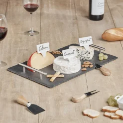 Gifi Service à fromage 7 pièces| Vaisselle Et Accessoires De Table