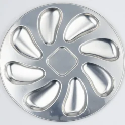 Vaisselle Et Accessoires De Table<Gifi Service à huitres en inox 13 pièces avec couteau/fourchettes/assiettes