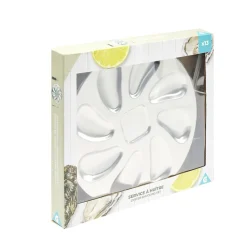 Vaisselle Et Accessoires De Table<Gifi Service à huitres en inox 13 pièces avec couteau/fourchettes/assiettes