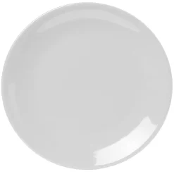 Gifi Service à vaisselle blanc en faïence 18 pièces| Vaisselle Et Accessoires De Table