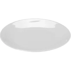 Gifi Service à vaisselle blanc en faïence 18 pièces| Vaisselle Et Accessoires De Table