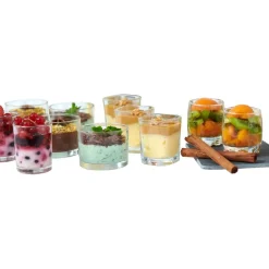 Gifi Service 24 verrines en verre| Vaisselle Et Accessoires De Table