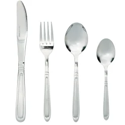 Vaisselle Et Accessoires De Table<Gifi Service de table motif doré argenté pour 6 personnes