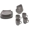 Vaisselle Et Accessoires De Table<Gifi Service vaisselle 16 pièces gris