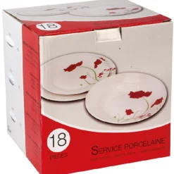 Vaisselle Et Accessoires De Table<Gifi Service vaisselle porcelaine 18 pièces