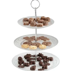 Vaisselle Et Accessoires De Table<Gifi Serviteur à 3 niveaux transparent