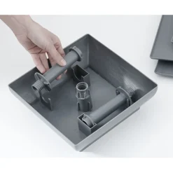 Gifi Serviteur 3 niveaux gris anthracite| Vaisselle Et Accessoires De Table