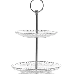Vaisselle Et Accessoires De Table<Gifi Serviteur 2 niveaux verre