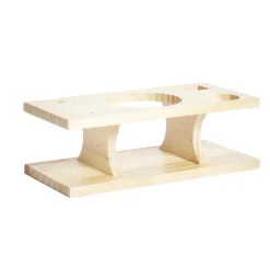 Vaisselle Et Accessoires De Table<Gifi Set à cocktail acier avec support bois 6 pièces