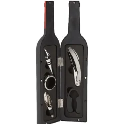 Vaisselle Et Accessoires De Table<Gifi Set accessoires vin en forme de bouteille