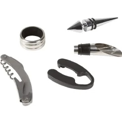 Vaisselle Et Accessoires De Table<Gifi Set accessoires vin en forme de bouteille
