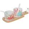 Gifi Set apéritif Aloha planche coupelle cuillère| Vaisselle Et Accessoires De Table