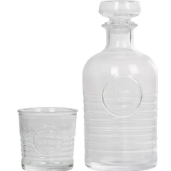 Gifi Set carafe et 6 verres à rhum Bormioli Rocco| Vaisselle Et Accessoires De Table