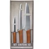 Préparation Culinaire<Gifi Set de 3 couteaux de cuisine