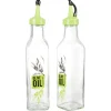 Gifi Set huilier et vinaigrier en verre| Vaisselle Et Accessoires De Table