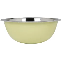 Préparation Culinaire<Gifi Set passoire, saladier, porte-ustensiles vert design feuille