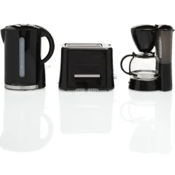 Petit Électroménager<Gifi Set petit déjeuner Homday noir