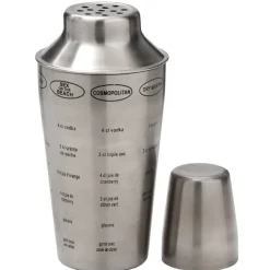 Vaisselle Et Accessoires De Table<Gifi Shaker cocktail recettes acier gris