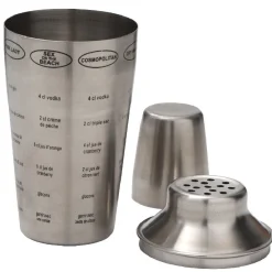 Vaisselle Et Accessoires De Table<Gifi Shaker cocktail recettes acier gris