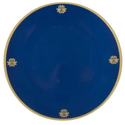 Vaisselle Et Accessoires De Table<Gifi Sous assiette décoration bleu nuit bordure doré