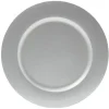 Gifi Sous assiette en plastique argenté| Vaisselle Et Accessoires De Table